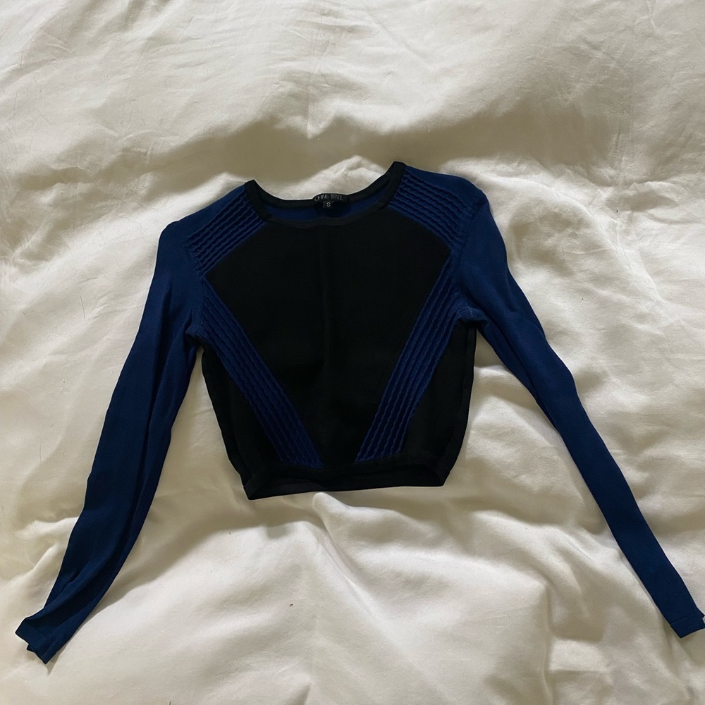 Crop top long sleeve